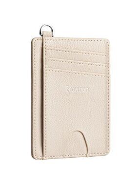 Minimalist Front Pocket Wallet RFID Blocking Credit Card Holder Wallet